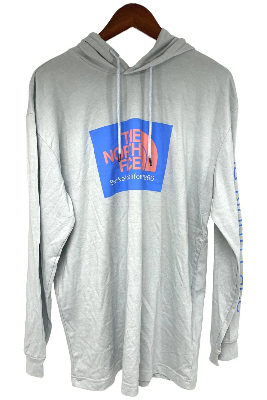 The North Face Men's 66 California Tri-Blend Pullover Hoodie Blue Hthr